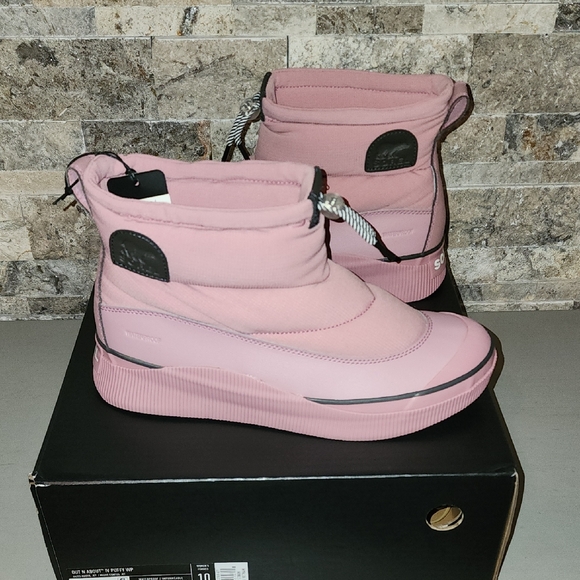 Sorel Shoes - Sorel Brand New Women's Pink Ankle Boots Waterproof Snow Boots